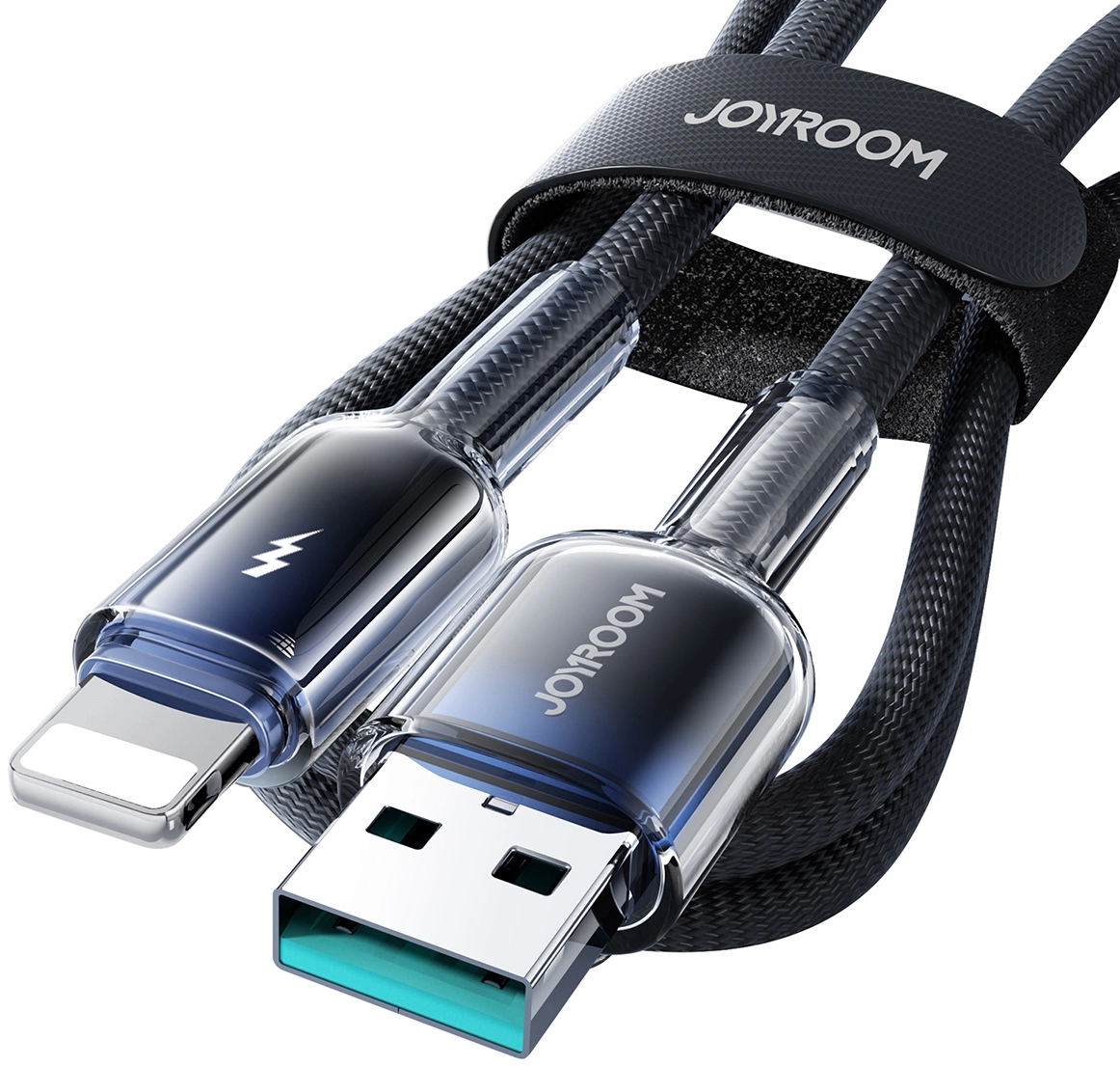 USB-A til Lightning data- og ladekabel Joyroom S-A42, 18W, 1,2m, svart