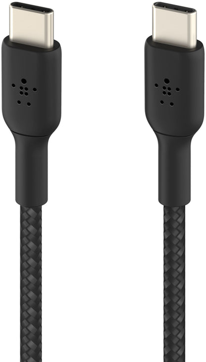 USB-C data- og ladekabel - USB-C Belkin BoostCharge Pro, 60W, 2m, svart CAB004bt2MBK