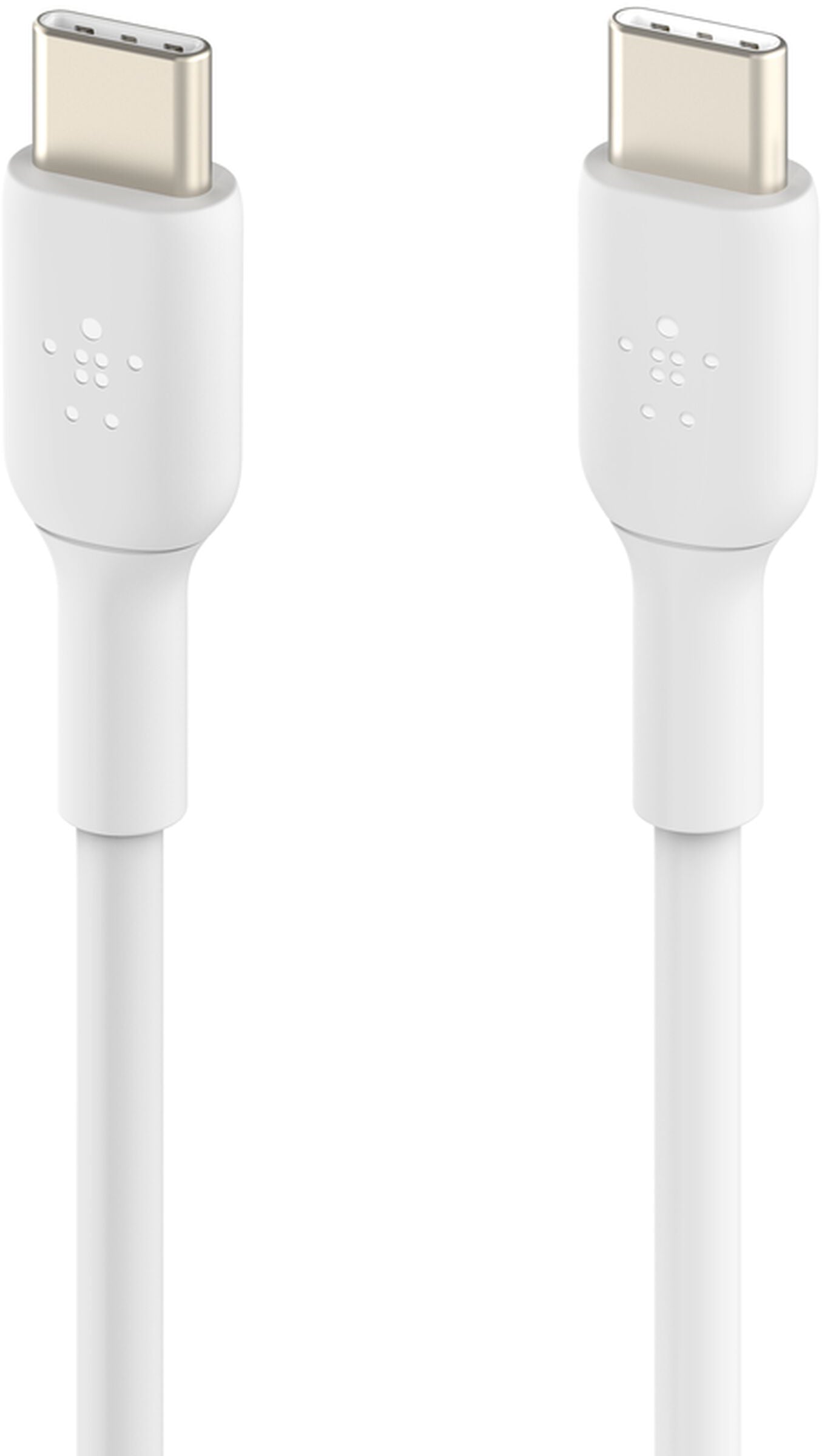 USB-C Data- og ladekabel - USB-C Belkin BoostCharge, 60W, 1m, hvit CAB003bt1MWH