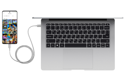 USB-C Data- og ladekabel - USB-C Xiaomi, 120W, 2m, Hvit BHR087AGL