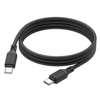 USB-C Data- og ladekabel - USB-C HOCO X90, 60W, 1m, Svart