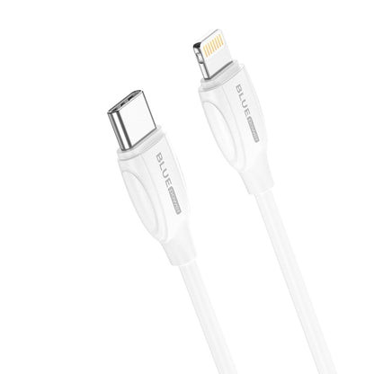 USB-C - Lightning data- og ladekabel BLUE Power B2BX19, 18 W, 2 m, hvit