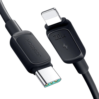 USB-C til Lightning-lade- og datakabel Joyroom A14, 20W, 1.2m, Svart