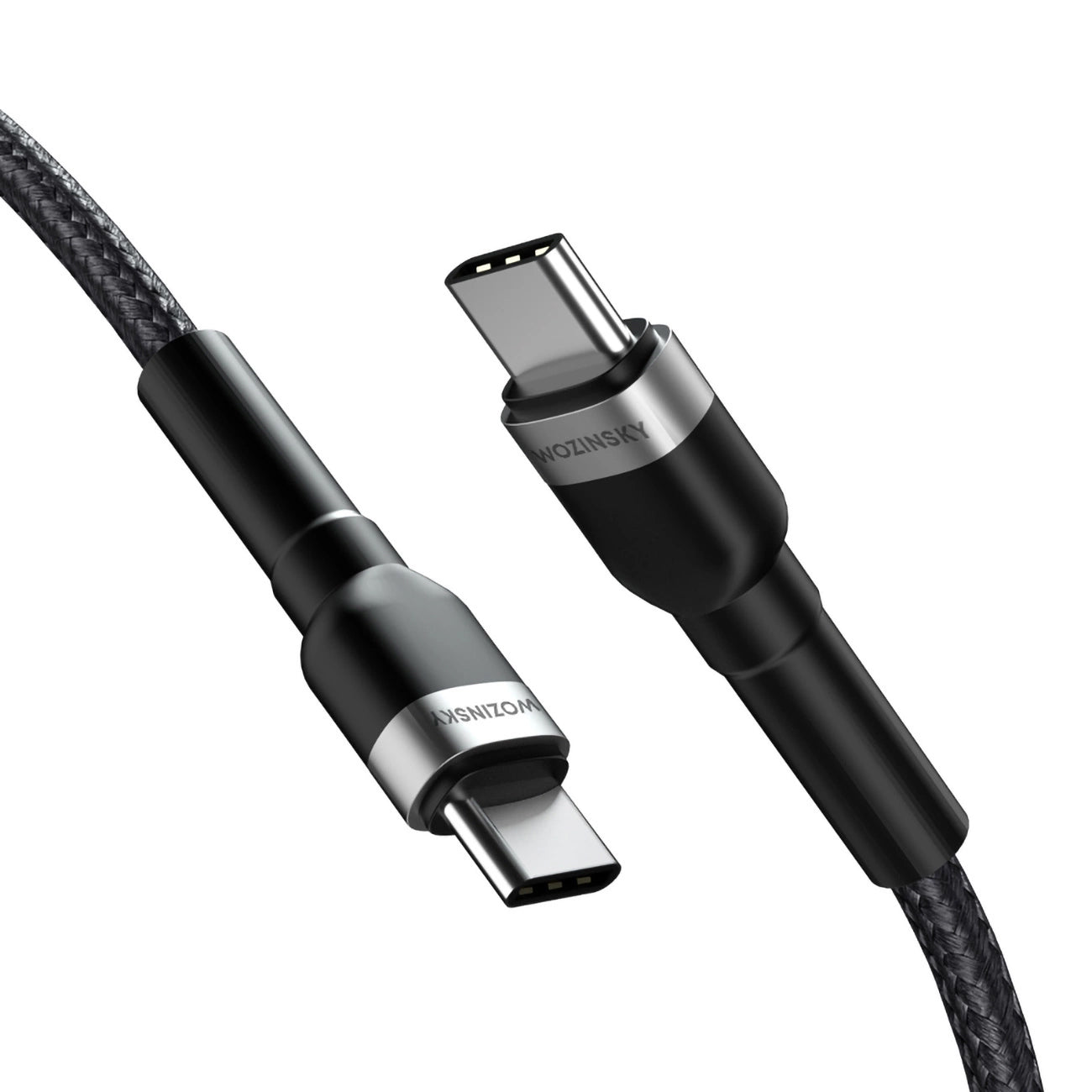 USB-C data- og ladekabel - USB-C WZK WNBCC2, 65W, 2m, Svart