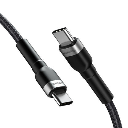 USB-C data- og ladekabel - USB-C WZK WNBCC2, 65W, 2m, Svart