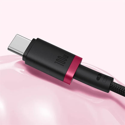 USB-C til USB-C data- og ladekabel Baseus Dura Series, 240W, 1m, Rød P10377803U03-01