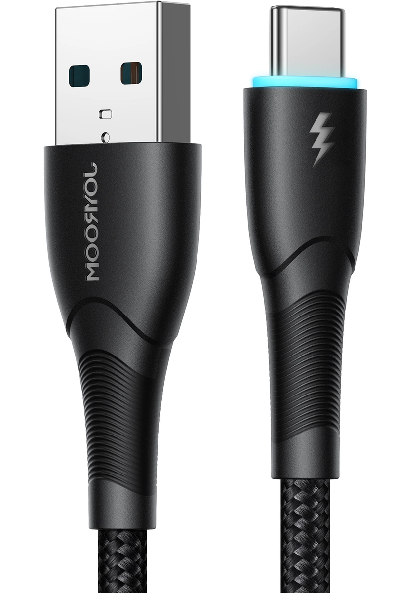 USB-A til USB-C data- og ladekabel Joyroom S-A32, 18W, 1m, Svart