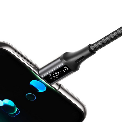 Data- og ladekabel USB-A - USB-C Joyroom S-A60 StarTalk, 18W, 1.2m, Svart