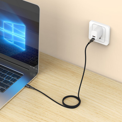 USB-C til USB-C data- og ladekabel Tech-Protect Ultraboost DNA MagTwist, 100W, 1m, Grå