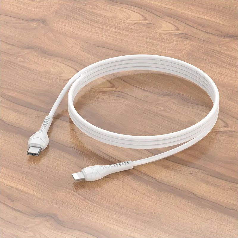 USB-C - Lightning Data- og Ladekabel HOCO X37, 27W, 1m, Hvit
