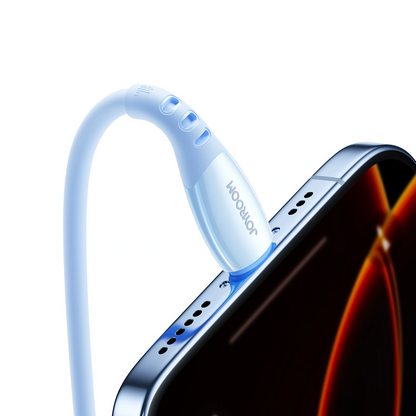 USB-C til USB-C data- og ladekabel Joyroom S-A59 Vibrant, 60W, 1.2m, Blå