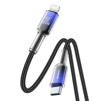 USB-C til Lightning data- og ladekabel Joyroom S-A42, 30W, 1,2m, svart