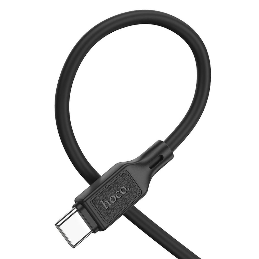 USB-C Data- og ladekabel - USB-C HOCO X90, 60W, 1m, Svart