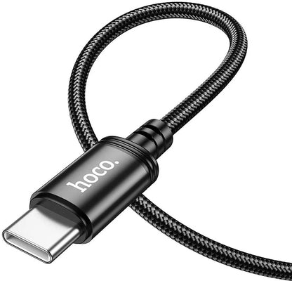 USB-C til USB-C Data- og Ladekabel HOCO X89, 60W, 2m, Svart