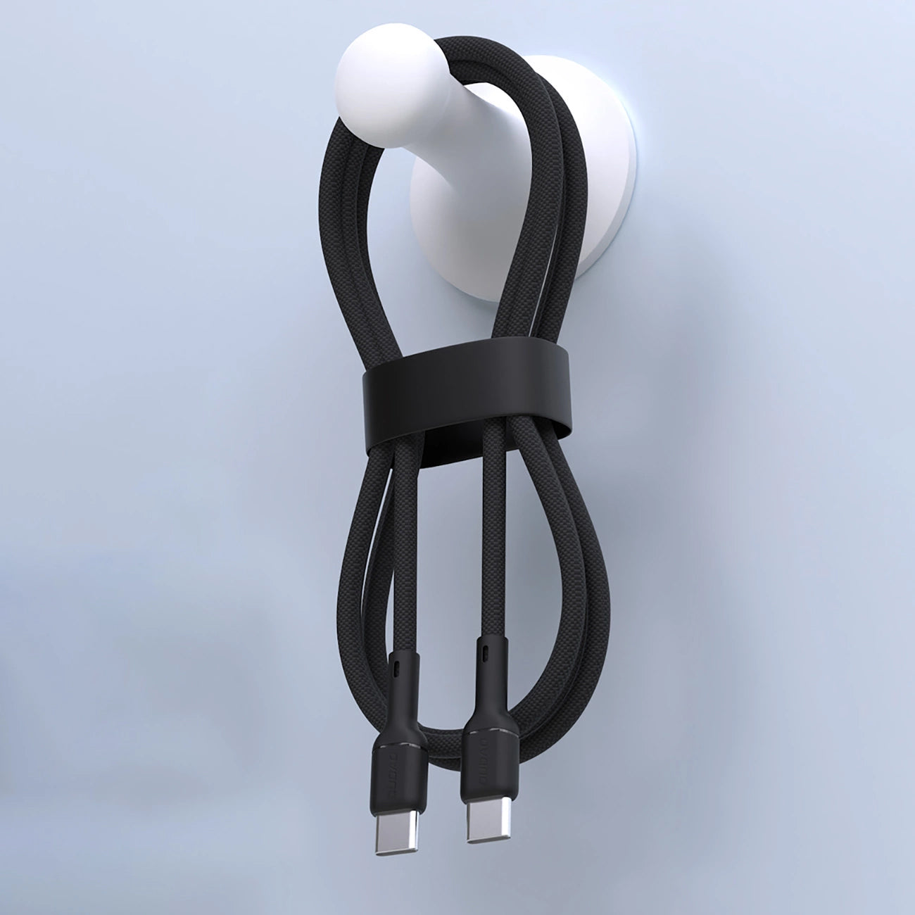 USB-C data- og ladekabel - USB-C Dudao L9C, 65W, 1m, Svart