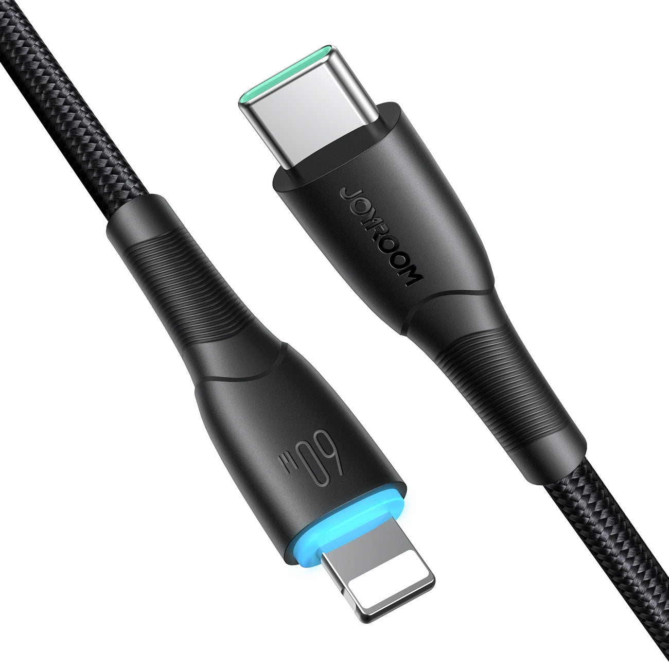 USB-C til USB-C data- og ladekabel Joyroom S-A32, 60W, 1m, Svart
