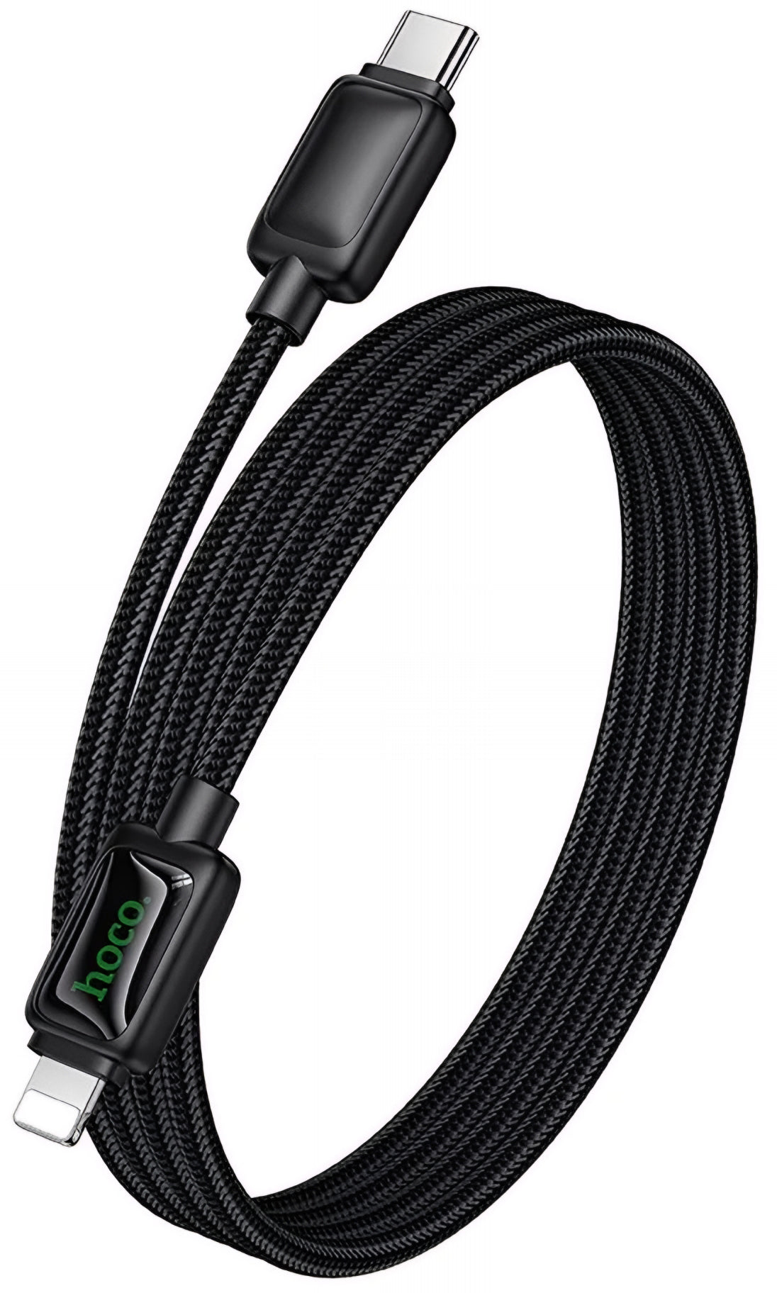 USB-C til Lightning-lade- og datakabel HOCO U146, 30W, 1.2m, Svart