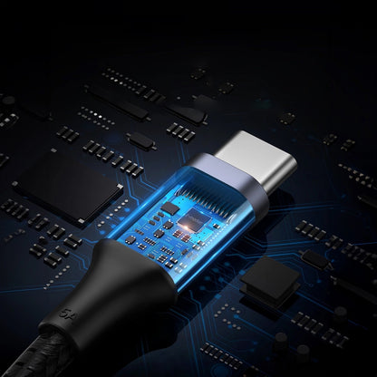 USB-C til USB-C data- og ladekabel UGREEN US316, 100W, 0.5m, Grå