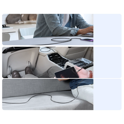 USB-A til Lightning data- og ladekabel Joyroom SA31-AL3, 18W, 1,2m, svart