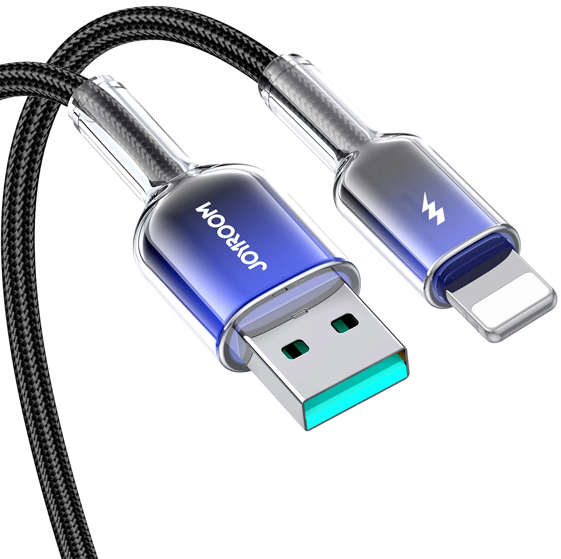 USB-A til Lightning data- og ladekabel Joyroom S-A42, 18W, 1,2m, svart