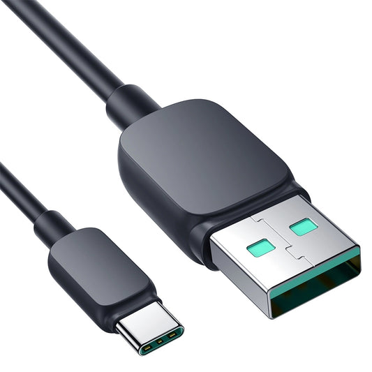 Data- og ladekabel USB-A - USB-C Joyroom A14, 18W, 1.2m, Svart