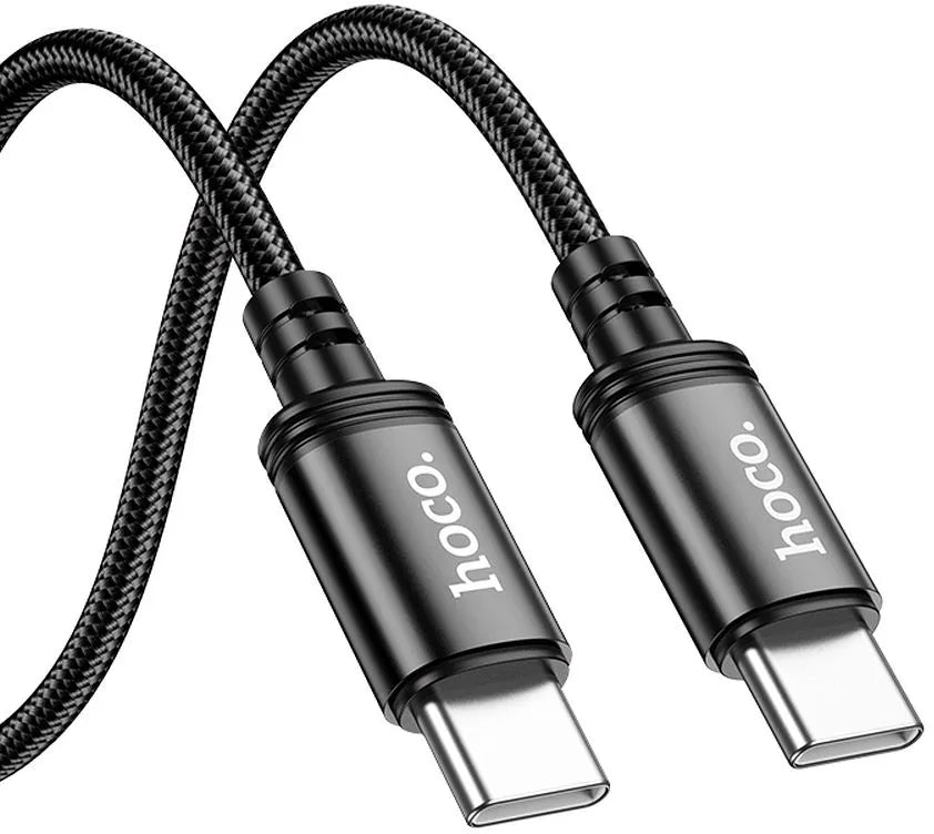 USB-C til USB-C Data- og Ladekabel HOCO X89, 60W, 2m, Svart