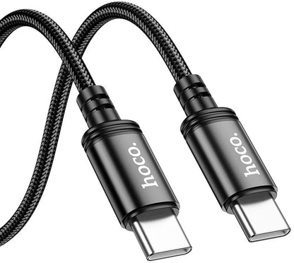 USB-C til USB-C Data- og Ladekabel HOCO X89, 60W, 2m, Svart