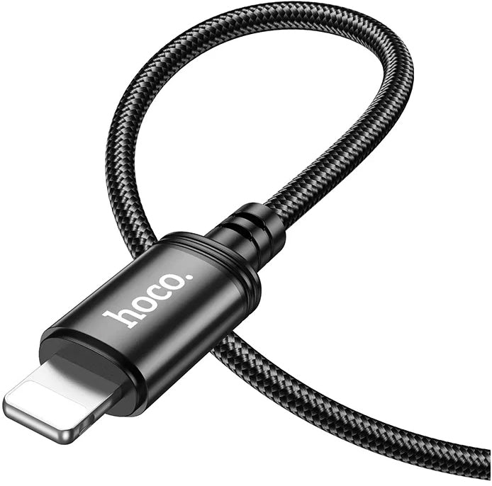 USB-C - Lightning Data- og Ladekabel HOCO X89, 27W, 2m, Svart