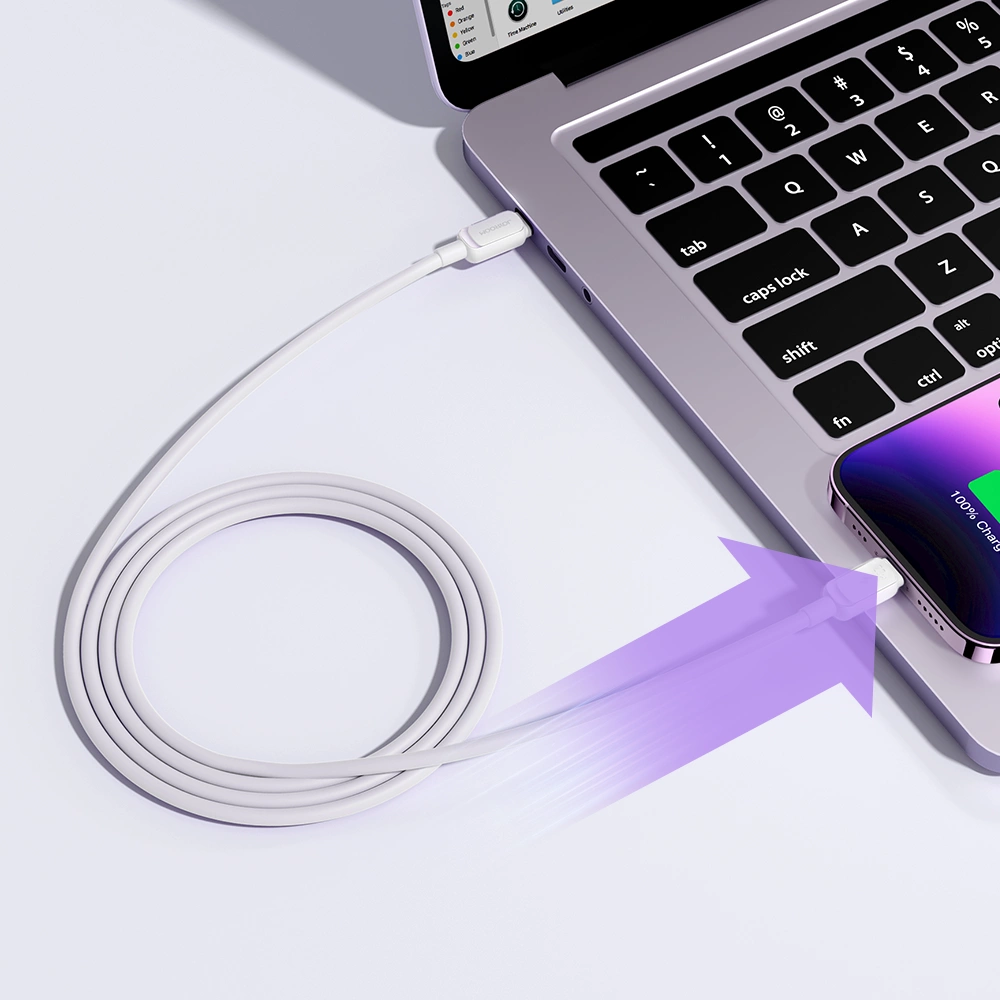 USB-C - Lightning lade- og datakabel Joyroom S-A14, 30W, 1.2m, Hvit