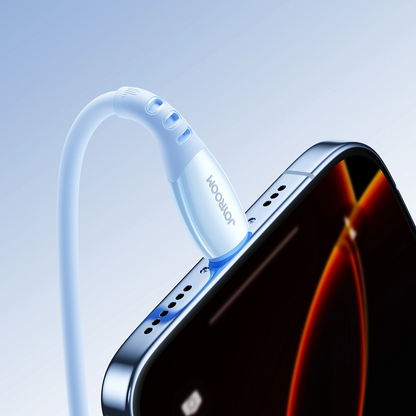 USB-C til USB-C data- og ladekabel Joyroom S-A59 Vibrant, 60W, 1.2m, Blå