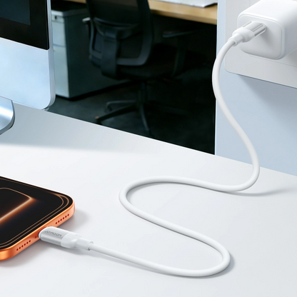 USB-A til USB-C datakabel og ladekabel Joyroom S-A62 Lively, 18W, 1,2m, hvit