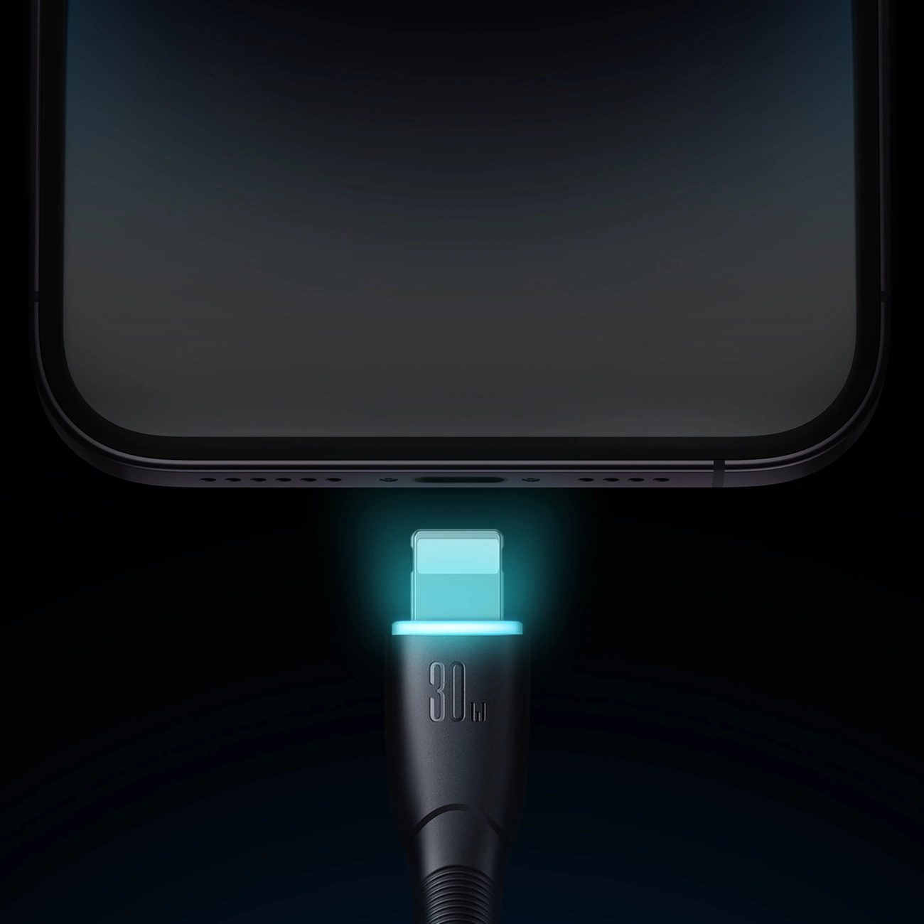 USB-C til Lightning data- og ladekabel Joyroom S-A32, 30W, 1m, Svart