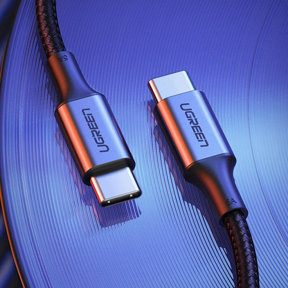 USB-C til USB-C data- og ladekabel UGREEN US316, 100W, 3m, Grå
