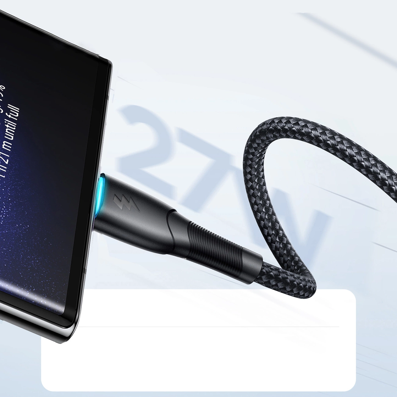 USB-A til USB-C data- og ladekabel Joyroom S-A32, 18W, 1m, Svart