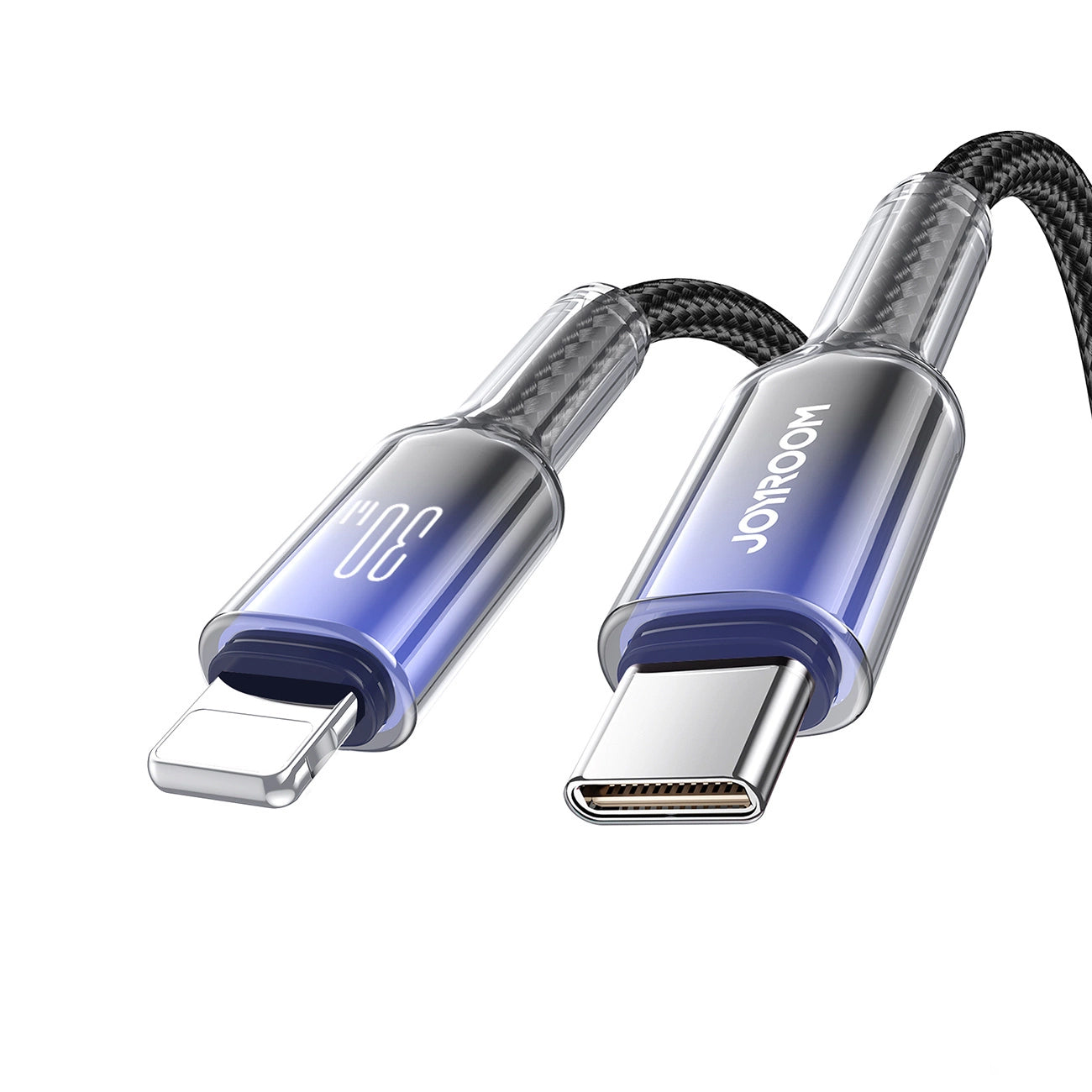 USB-C til Lightning data- og ladekabel Joyroom S-A42, 30W, 1,2m, svart