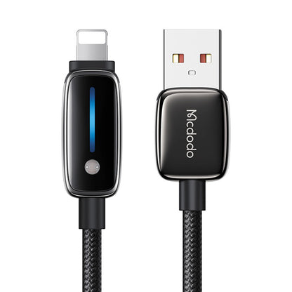 Data- og ladekabel USB-A - Lightning McDodo CA-0010, 18W, 1.2m, Svart