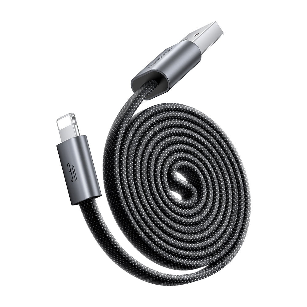 USB-A til Lightning data- og ladekabel McDodo CA-1160, 18W, 1m, svart