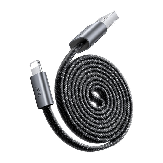 USB-A til Lightning data- og ladekabel McDodo CA-1160, 18W, 1m, svart