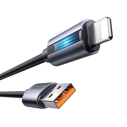 USB-A - Lightning McDodo CA-5660 data- og ladekabel, 18W, 1.2m, Svart