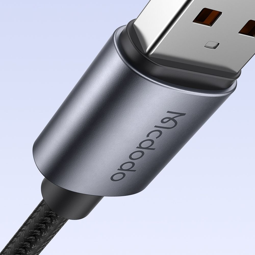 USB-A - Lightning McDodo CA-5660 data- og ladekabel, 18W, 1.2m, Svart