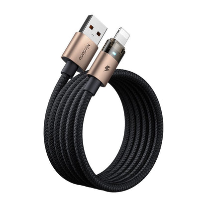 Data- og ladekabel USB-A - Lightning McDodo CA-6911, 18W, 1.2m, Gull