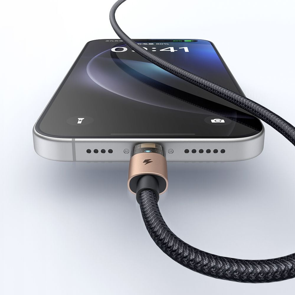 Data- og ladekabel USB-A - Lightning McDodo CA-6911, 18W, 1.2m, Gull