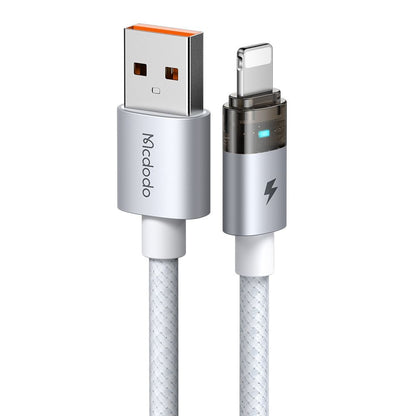 Data- og ladekabel USB-A - Lightning McDodo CA-6912, 18W, 1.2m, Hvit