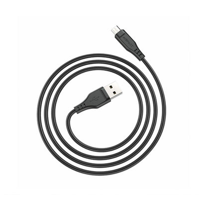 USB-A - microUSB Acefast C3-09 data- og ladekabel, 18W, 1.2m, Svart