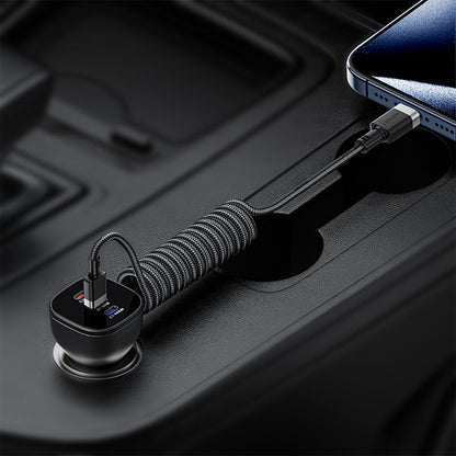 Data- og ladekabel USB-A - USB-C Acefast C14-04, 18W, 1.2m, Svart