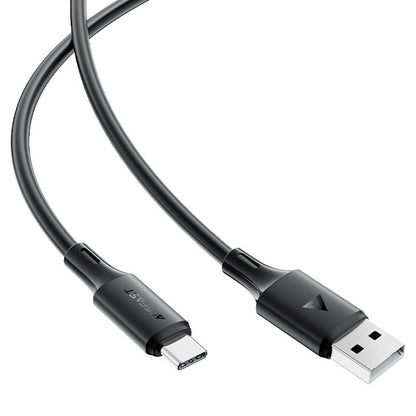 Data- og ladekabel USB-A - USB-C Acefast C17-04, 18W, 1.2m, Svart