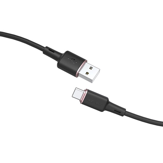 Data- og ladekabel USB-A - USB-C Acefast C2-04, 18W, 1.2m, Svart