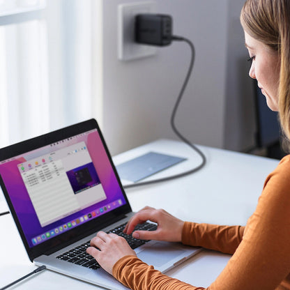 Data- og ladekabel USB-A - USB-C Acefast C3-03, 60W, 1.2m, Hvit