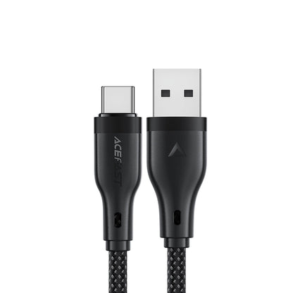 Data- og ladekabel USB-A - USB-C Acefast C8-04, 18W, 1.2m, Svart