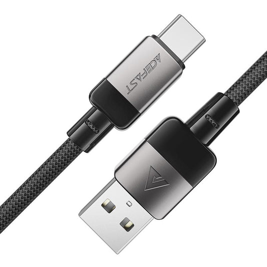 Data- og ladekabel USB-A - USB-C Acefast C9-04, 18W, 1.2m, Svart